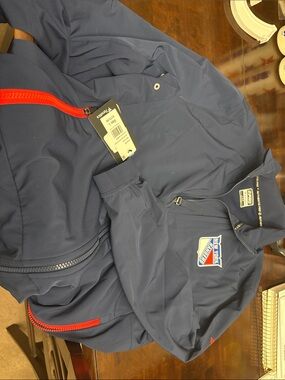 Men's Fabletics New York Rangers Navy Softshell Jacket